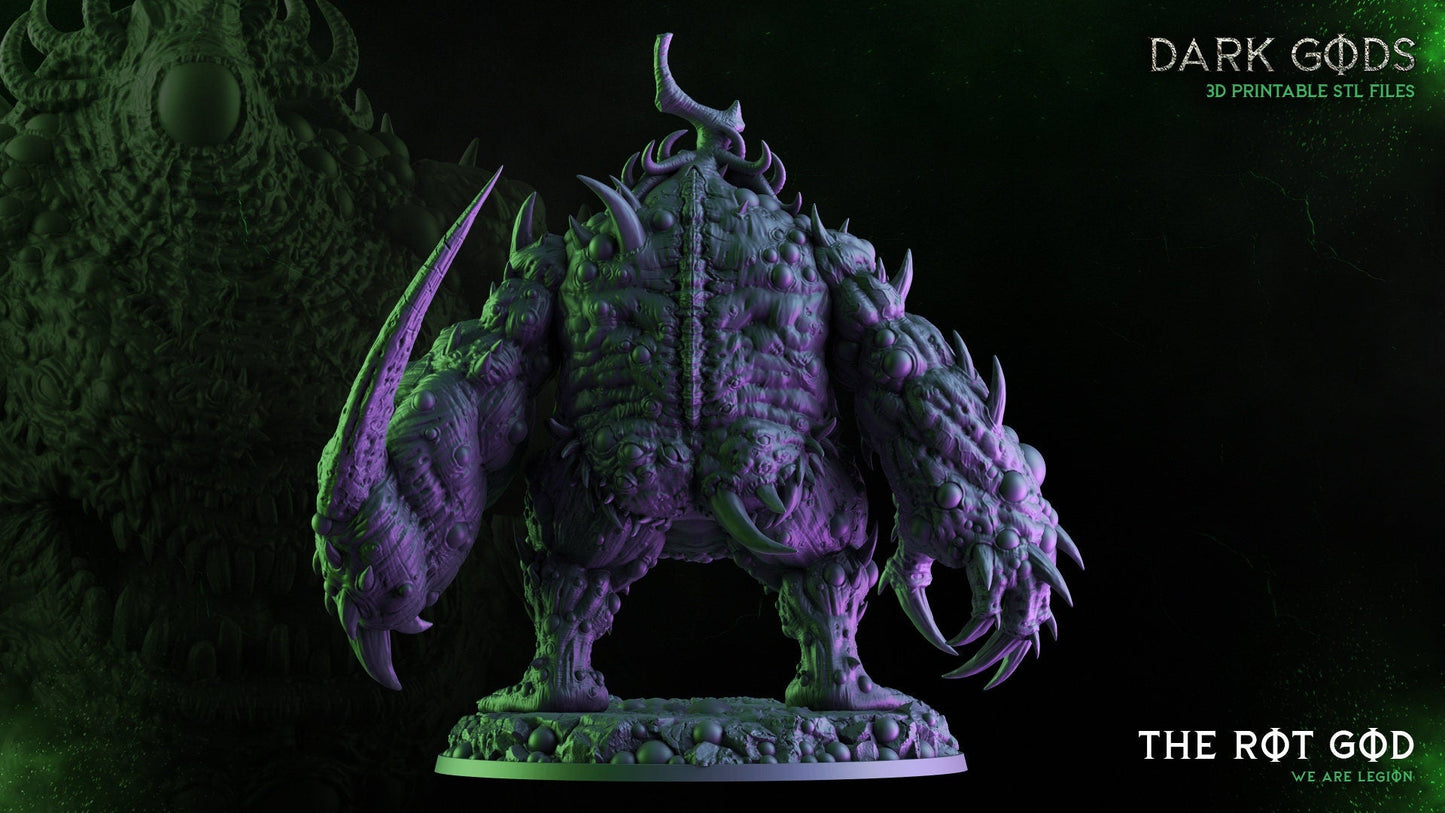 The Rot God Resin Miniature Figure alternate view 3
