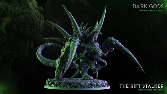 Rift Stalker Resin Miniature Figure alternate view 2