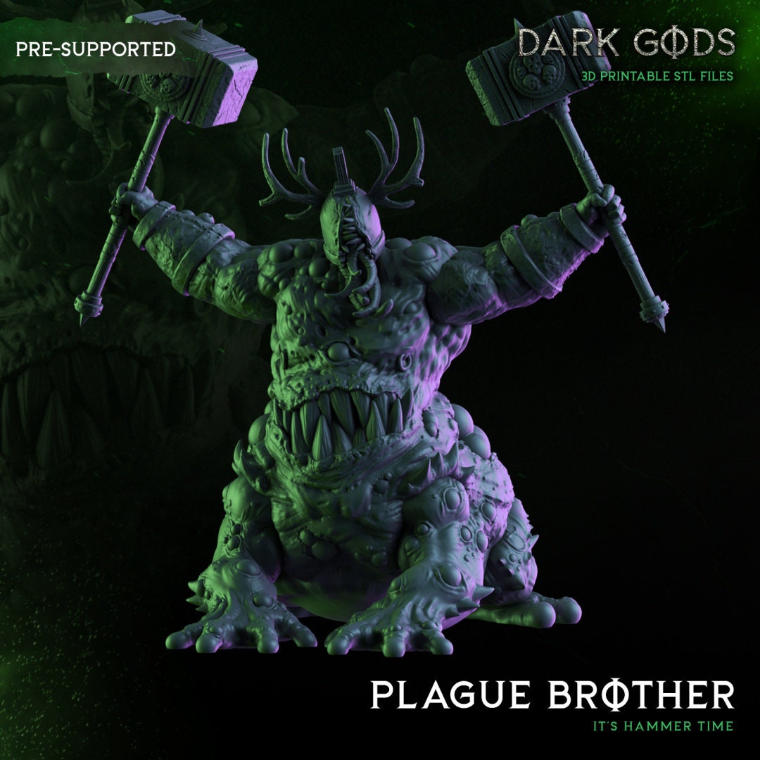 Plague Brother Fury Resin Miniature Figure product image