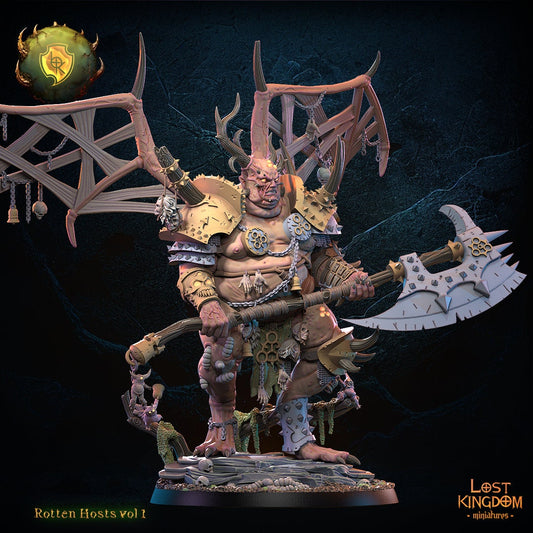 Rotten Daemon Prince Resin Boss Miniature alternate view 2