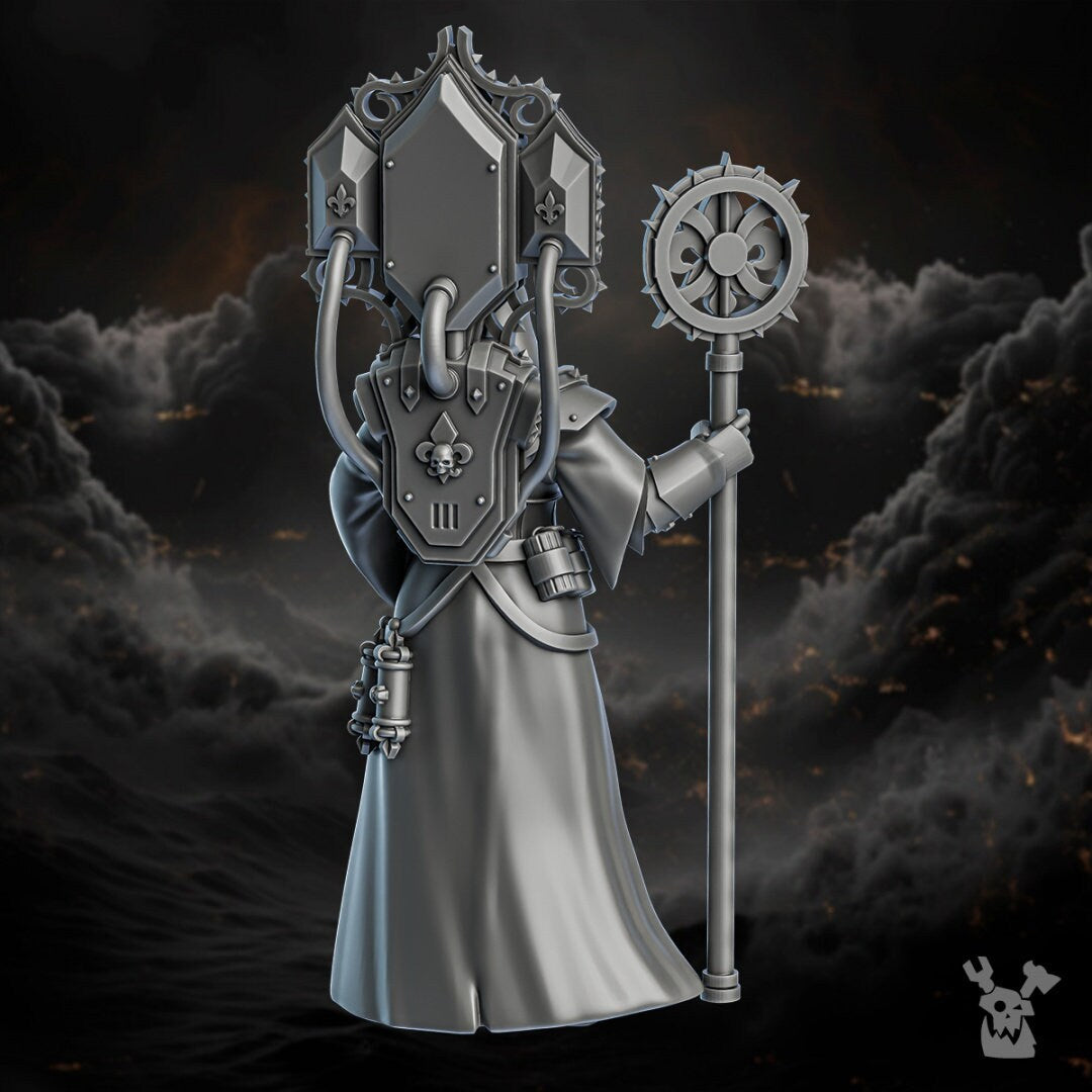 Order of Repentance Herald Resin Miniature Figure alternate view 2