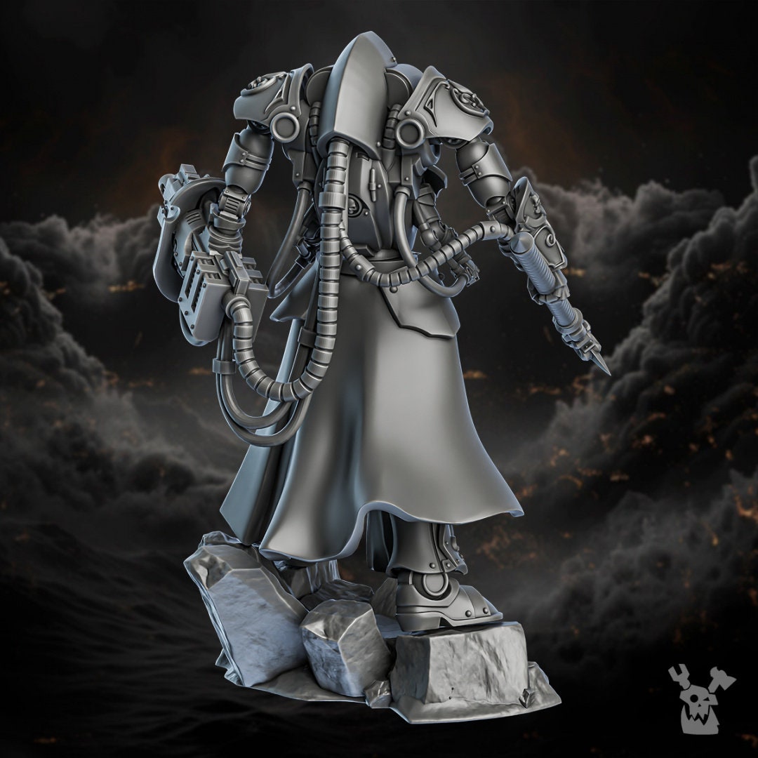 Exosuit Saint Resin Miniature Figure alternate view 2