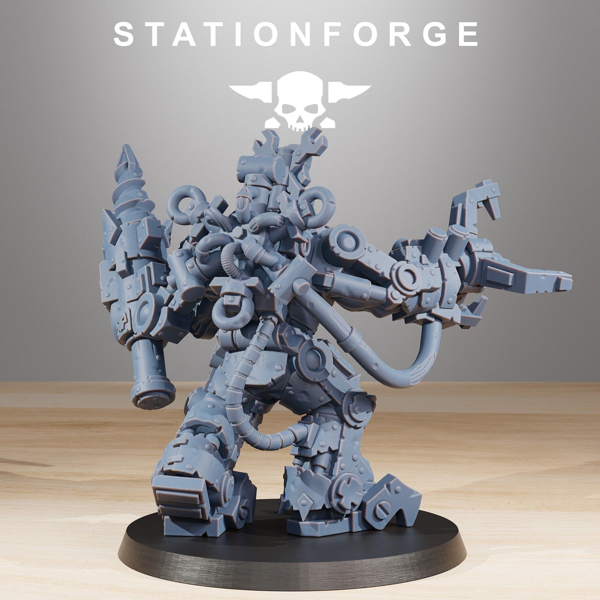 Orkaz Exo Boss Resin Boss Miniature alternate view 3