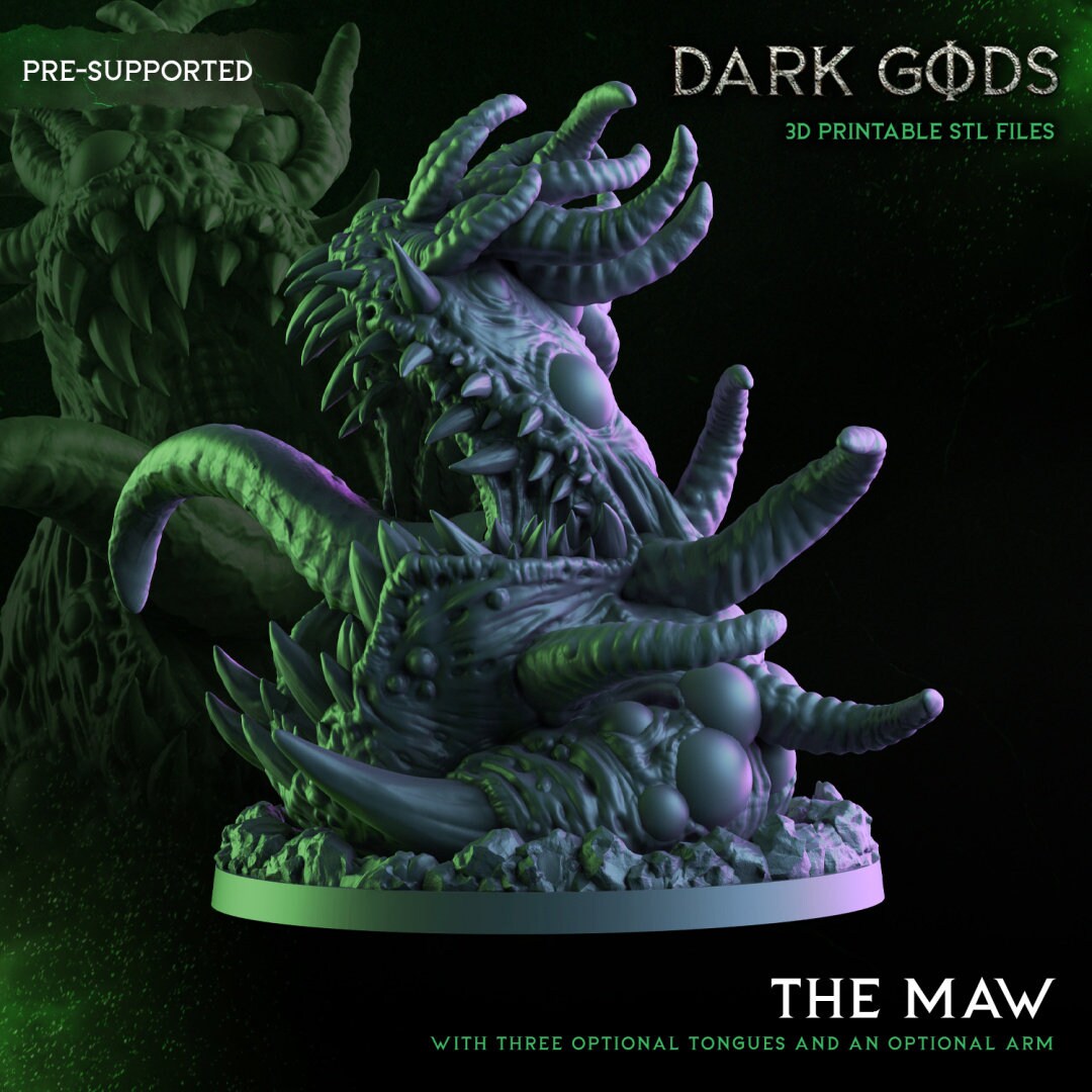 Plague Maws Resin Boss Miniature alternate view 3