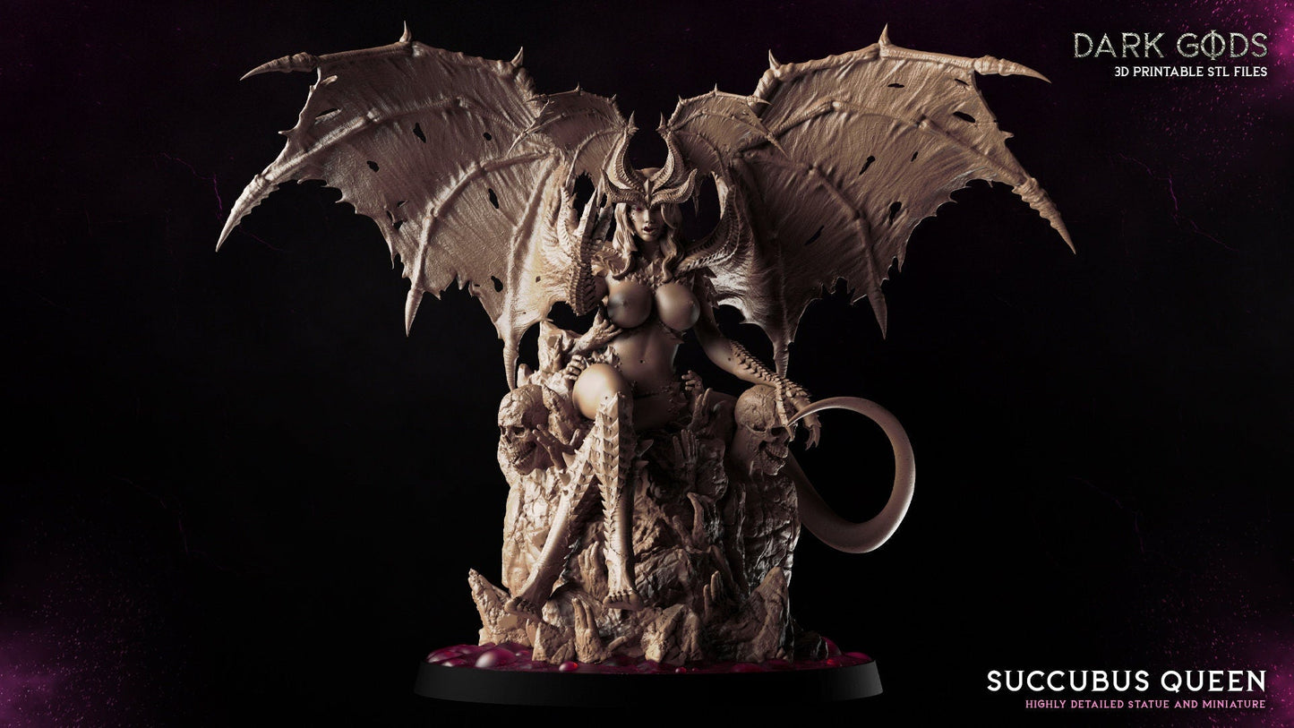 Succubus Queen Resin Boss Miniature alternate view 2