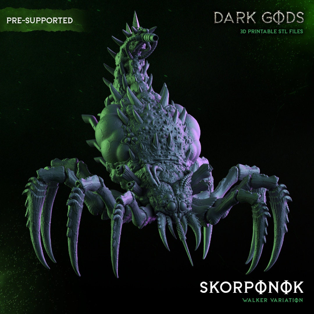 Skorponok Walker Resin Upgrade Parts product image
