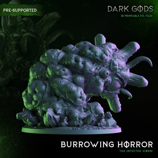 Burrowing Horror Resin Boss Miniature alternate view 2