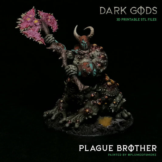 Plague Brother Pestilence Resin Miniature Figure alternate view 2