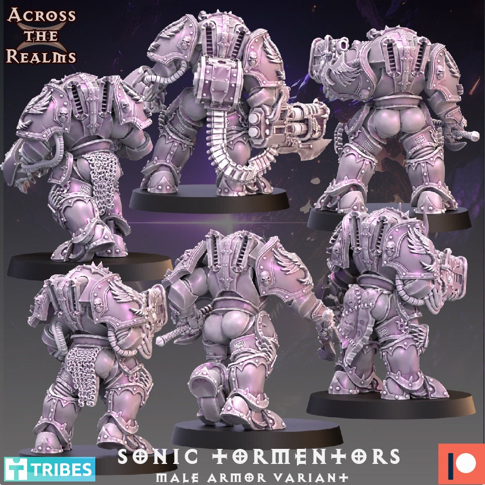 Sonic Tormentors in Heavy Armor Resin Upgrade Parts alternate view 2