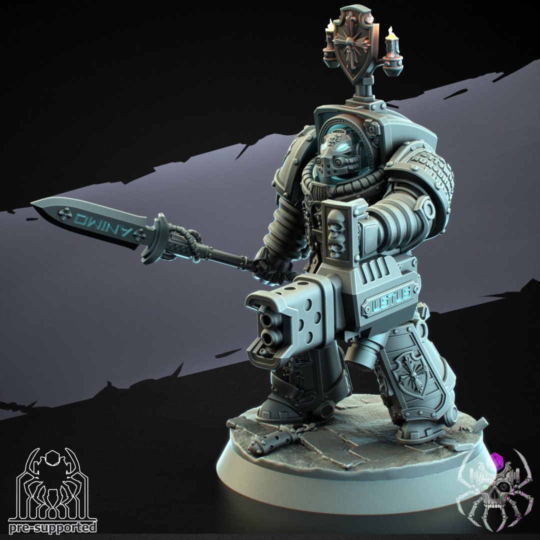Demon Hunters Heavy Armor Squad Resin Upgrade Parts alternate view 5