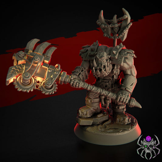 Ork Wasteland Marauders x9 Resin Miniatures Set alternate view 2