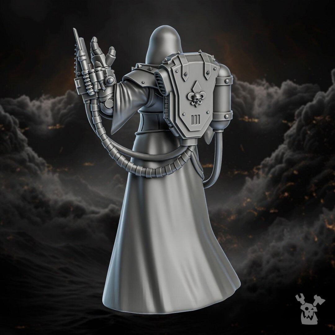 Order of Repentance Medic Resin Miniature Figure alternate view 3