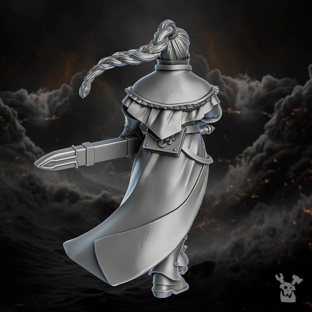 Sister Tianna Resin Miniature Figure alternate view 3
