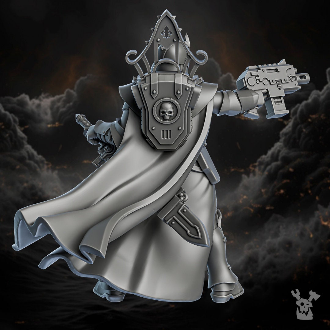 Sister of Great Guilt Resin Miniature Figure alternate view 4