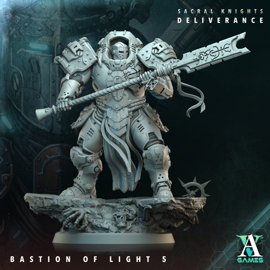 Bastion of Light Resin Miniature Figure alternate view 4