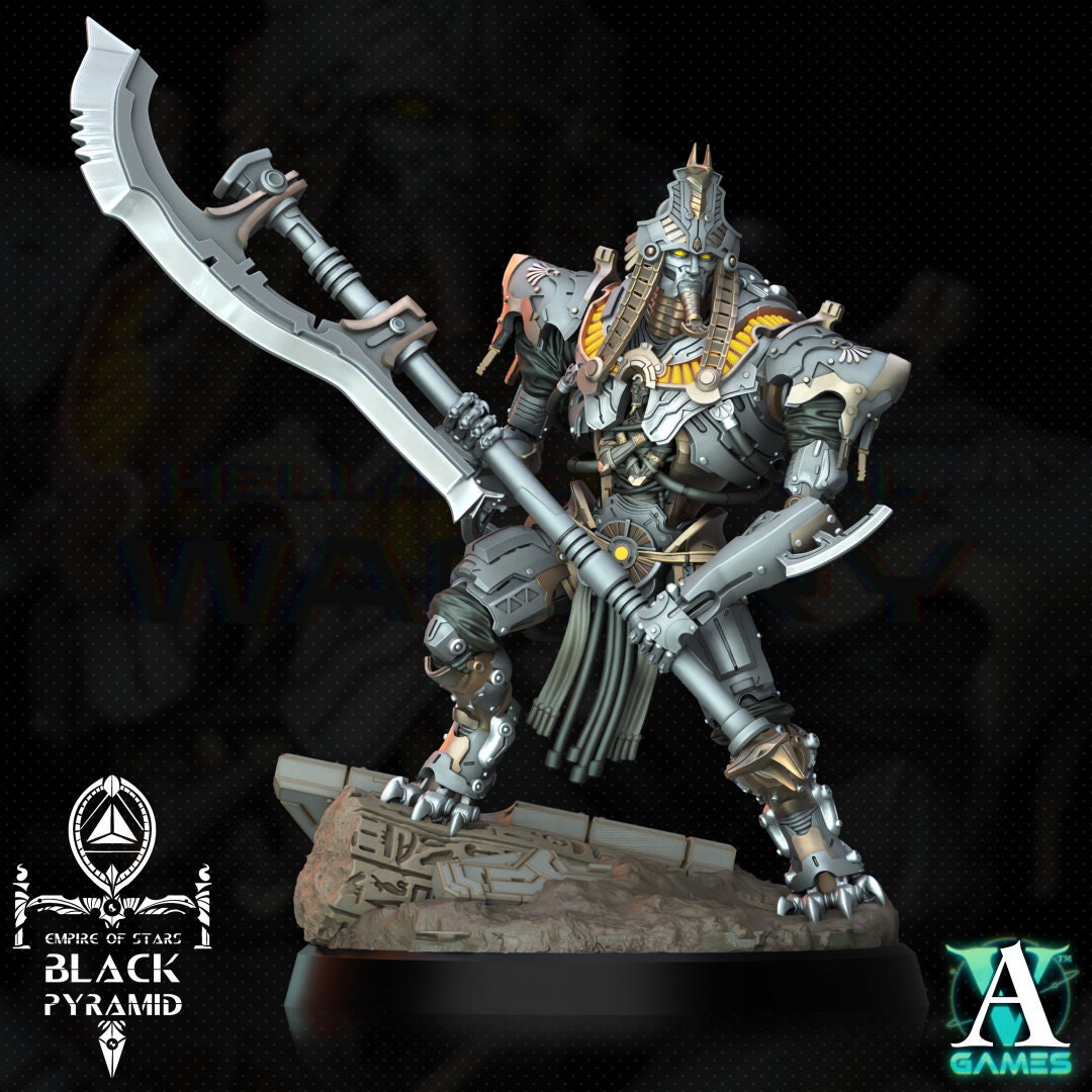 Keteph Atekhramun Resin Miniature Figure alternate view 5