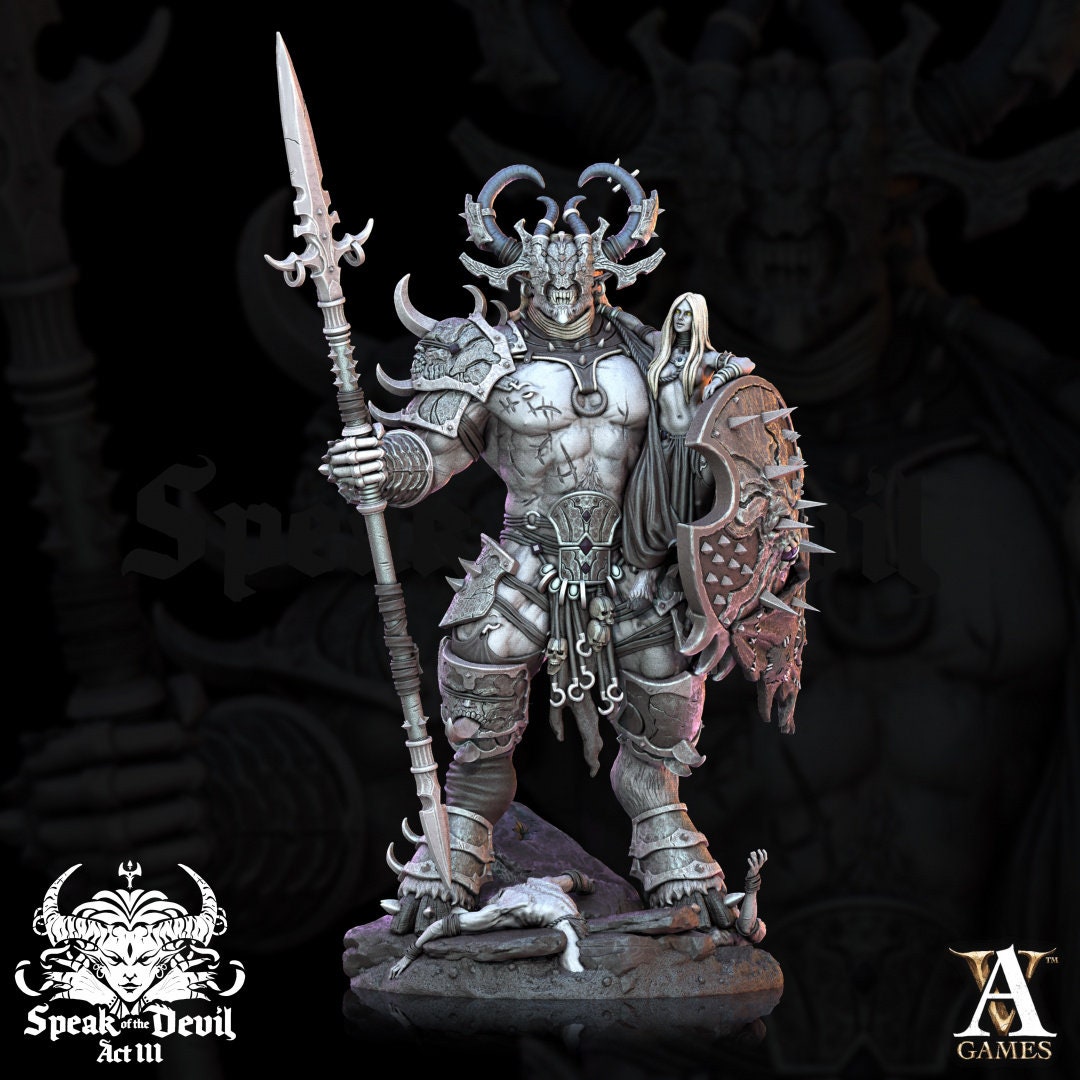 Ordos'Nai Resin Miniature Figure alternate view 4