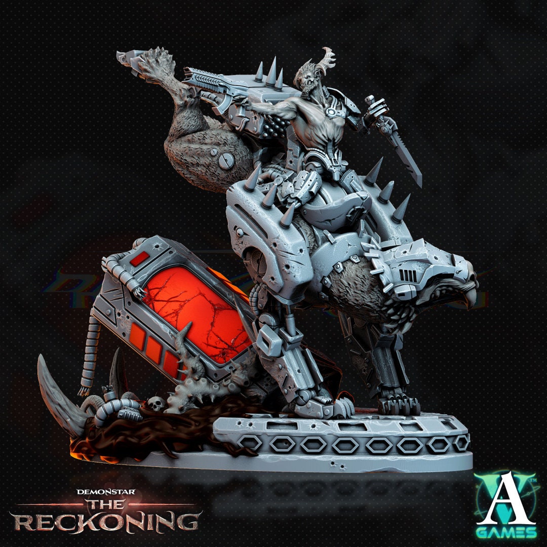Druraka Riders Resin Miniature Figure alternate view 4