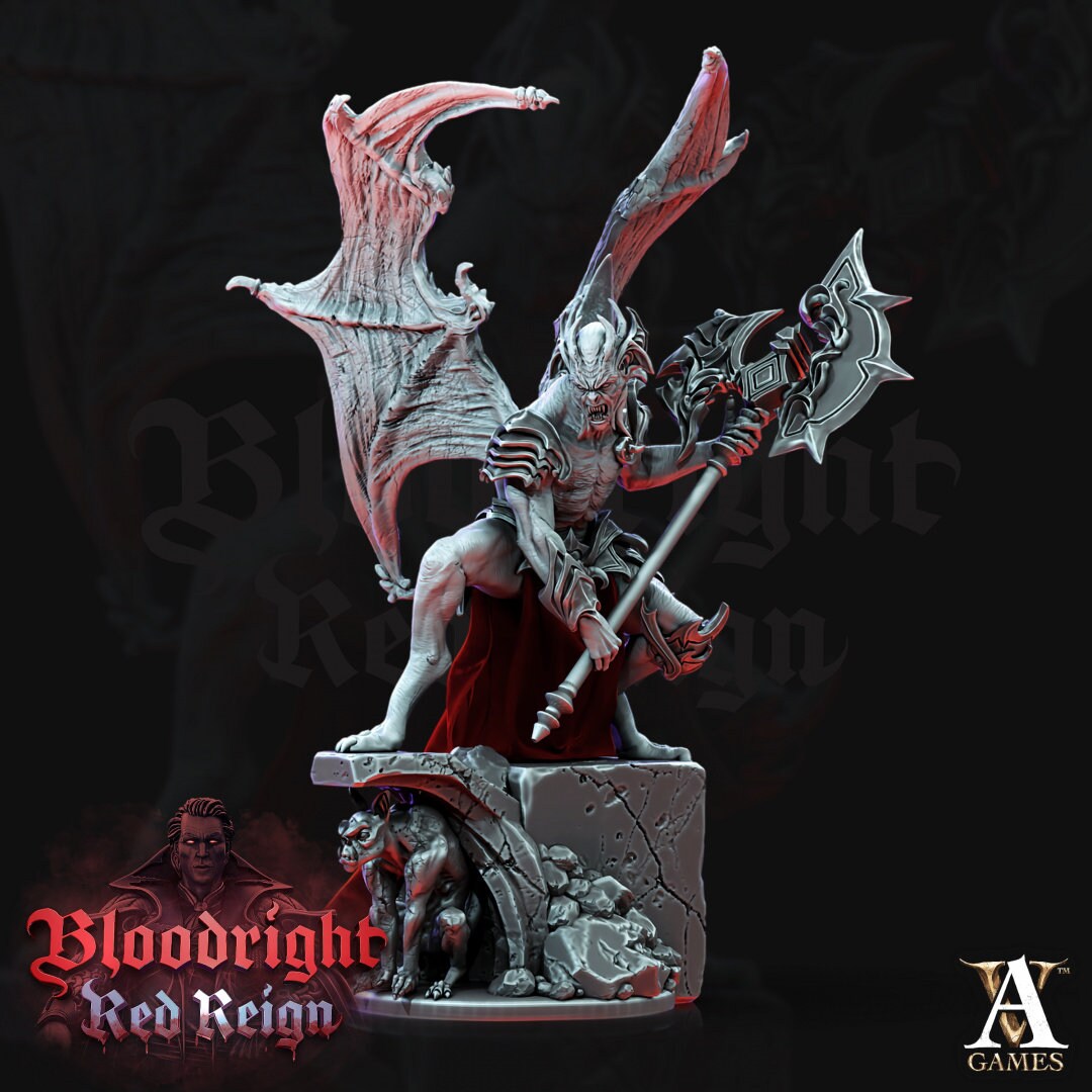 Vampire Elder Resin Miniature Figure alternate view 3