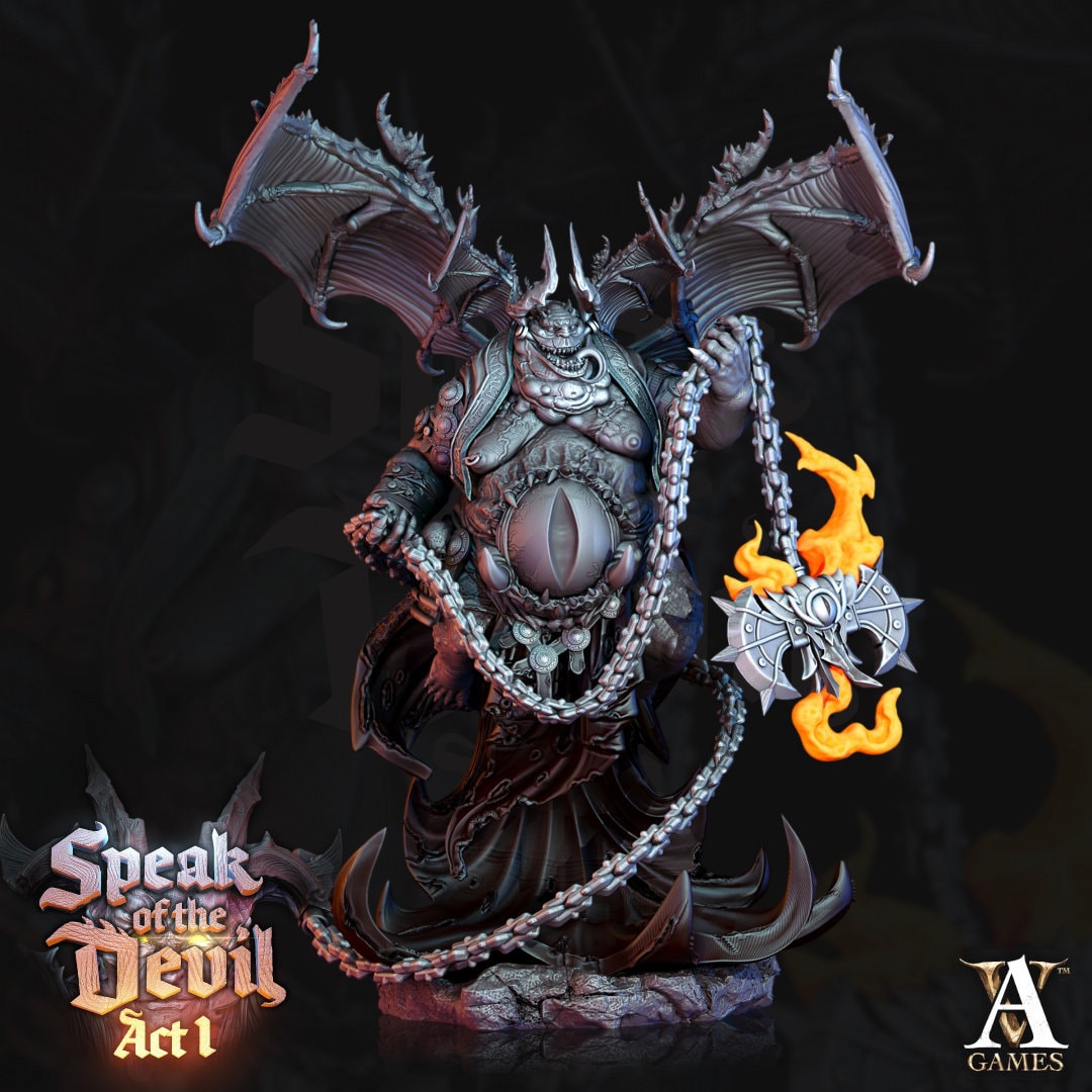 Yoronian Devil Resin Miniature Figure product image