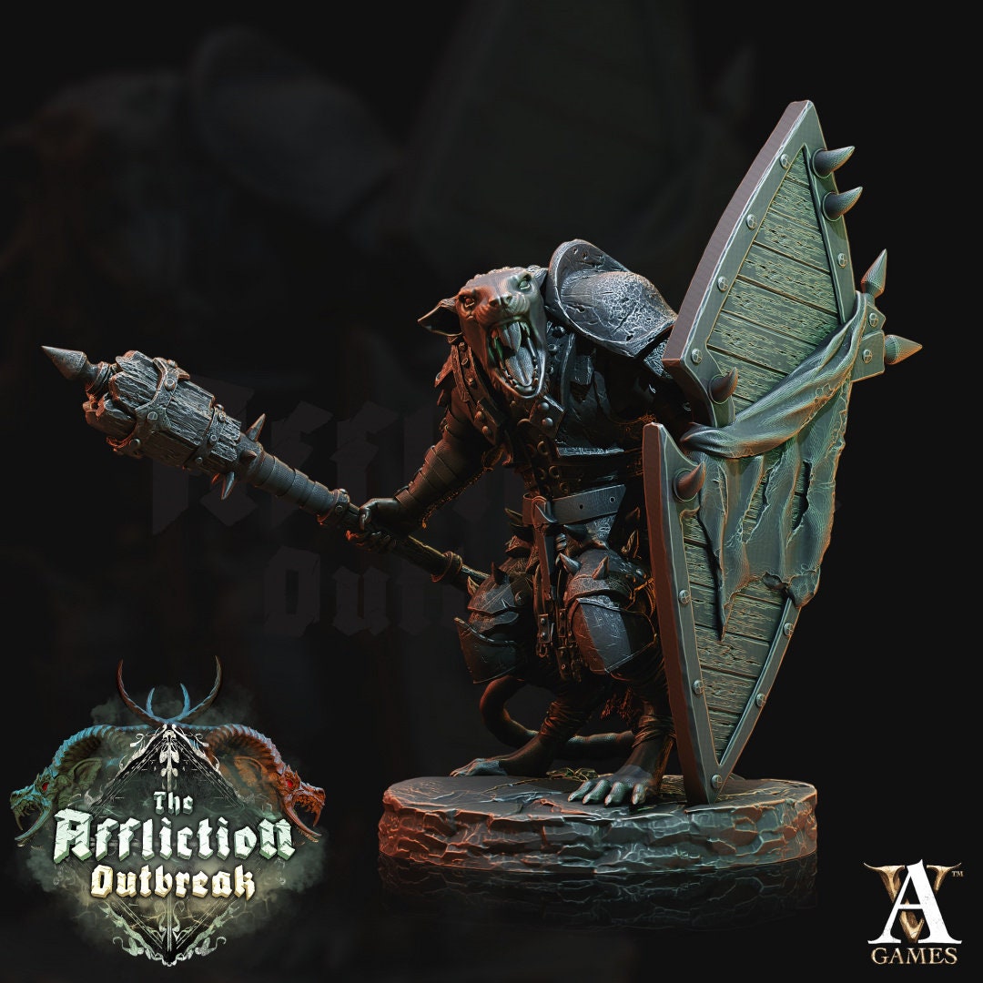 Slumrat Guerillas Resin Miniature Figure alternate view 4