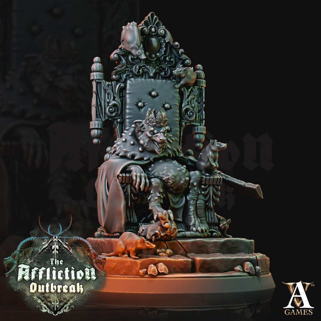 Rat King Resin Boss Miniature product image