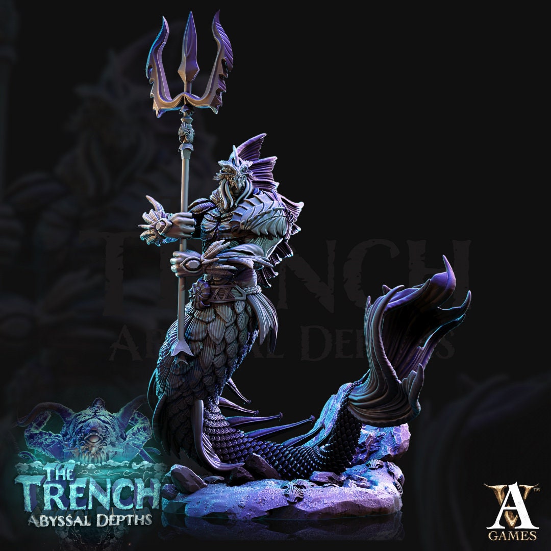 Merrow Resin Miniature Figure alternate view 4