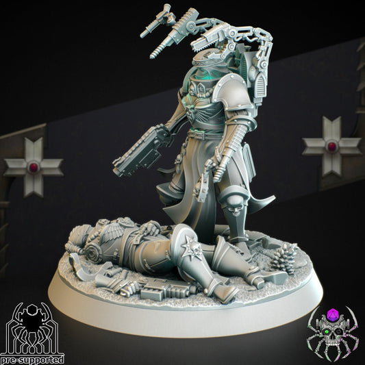 Apothecary Widow Resin Miniature Figure alternate view 2