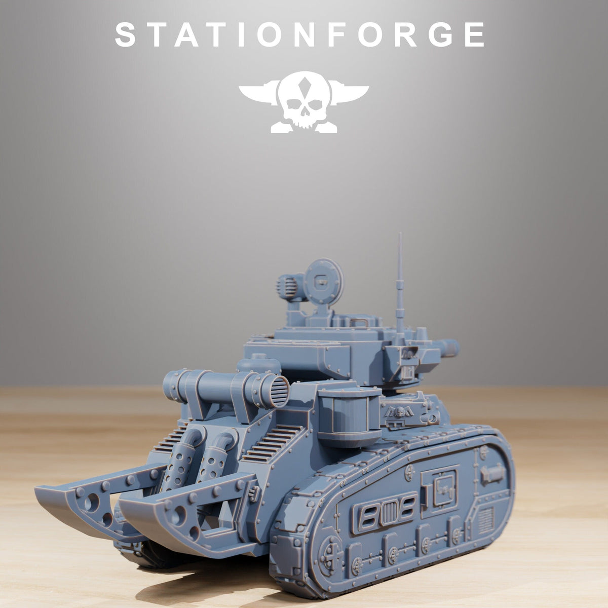 GrimGuard Light Tank Resin Upgrade Parts alternate view 5