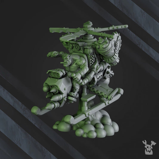 Ork Spinny Flyaz Resin Miniature Figure alternate view 2