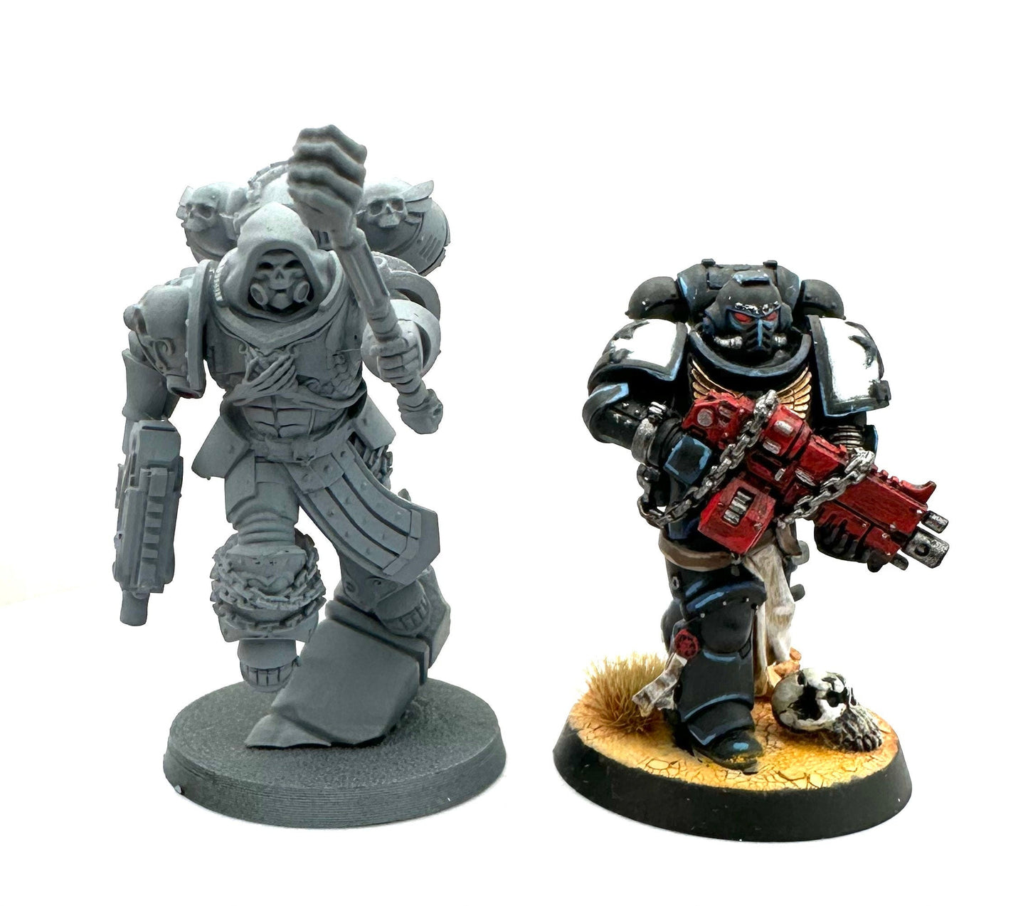 Lazarus of the Crimson Wings Resin Miniature Figure alternate view 5