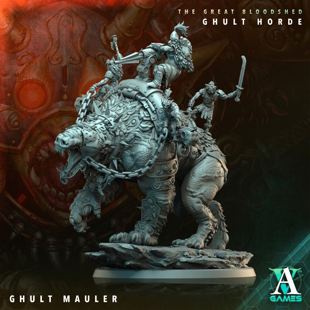 Ghult Mauler Resin Miniature Figure product image