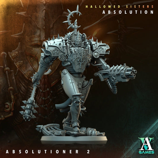Absolutioner Resin Miniature Figure alternate view 2
