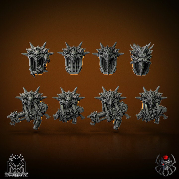Flame Lizards Backpacks Resin Upgrade Parts product image
