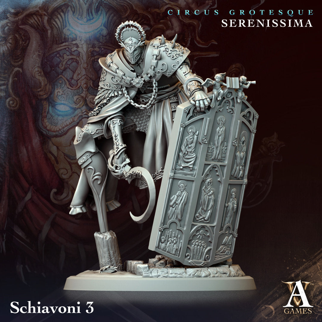 Schiavoni Resin Miniature Figure alternate view 4