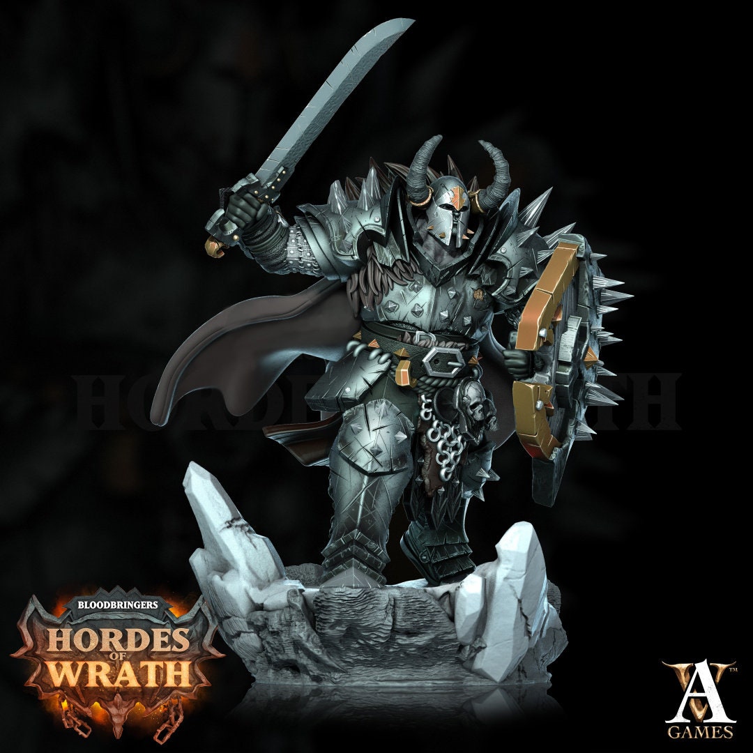 Gorkal Wrathenite Resin Miniature Figure alternate view 3