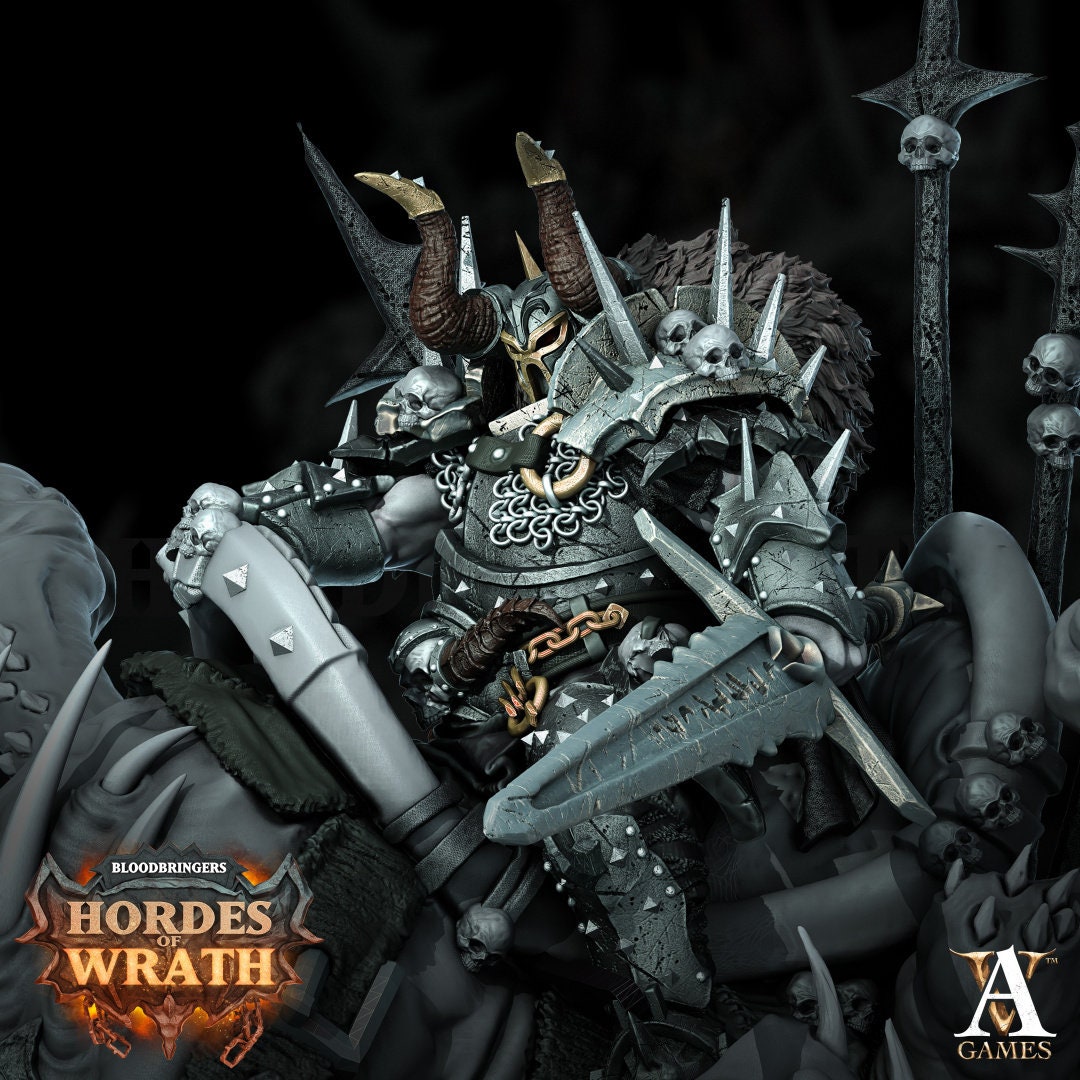 Harbinger of Gorkal Resin Miniature Figure alternate view 2