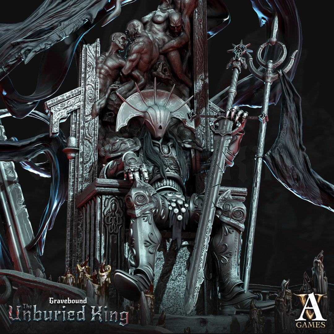 Atrum Rex Resin Miniature Figure alternate view 4