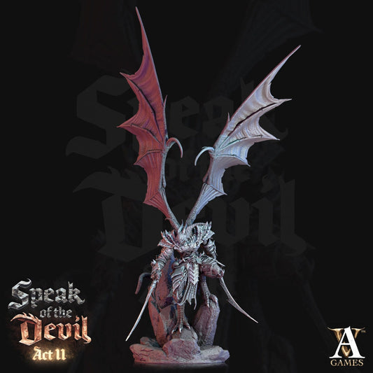 Agonite Devil Resin Miniature Figure alternate view 2