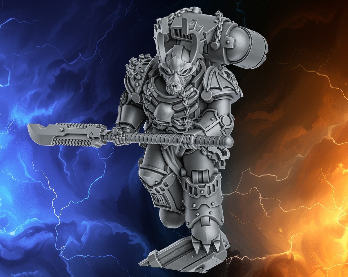 Noctis Horror Marine Resin Boss Miniature product image