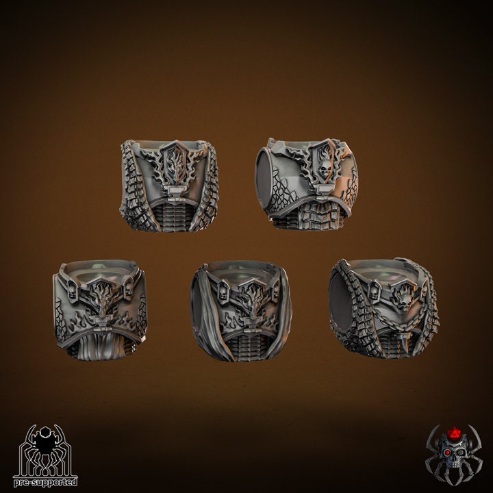 Flame Lizards Elite Torsos Resin Upgrade Parts product image