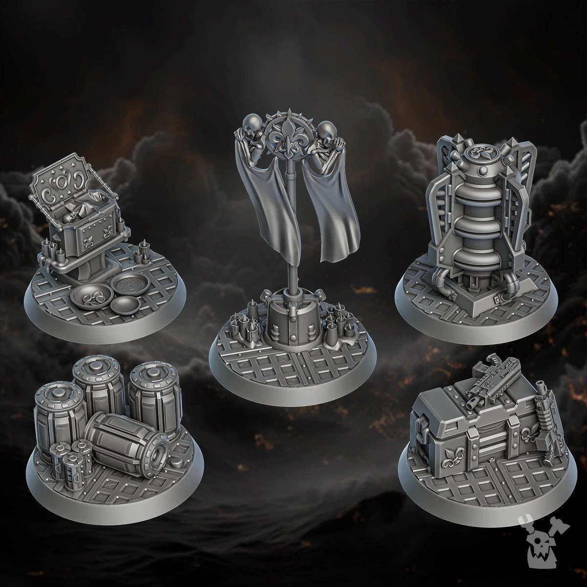 Order of Repentance Objective Markers Resin Terrain Set alternate view 2