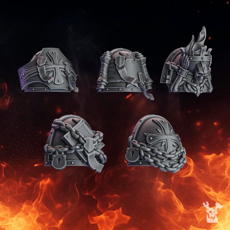 Pactum Aeternum Shoulders x10 Resin Miniatures Set product image
