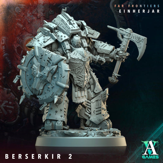 Berserkir Resin Miniature Figure alternate view 2