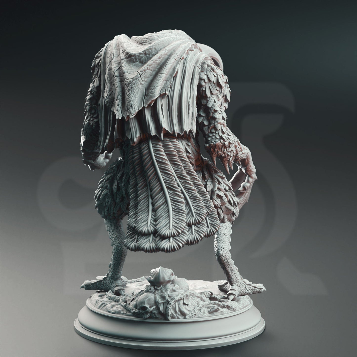 Ravenous Crows Resin Miniature Figure alternate view 5