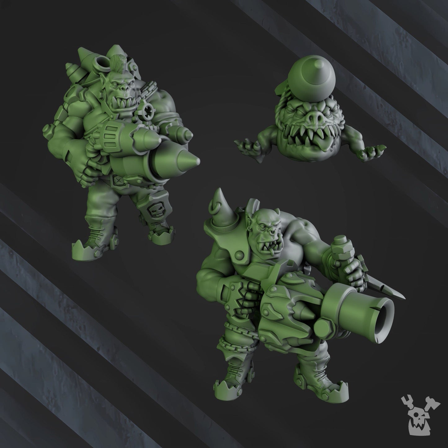Bazooka Boyz Resin Miniature Figure alternate view 5