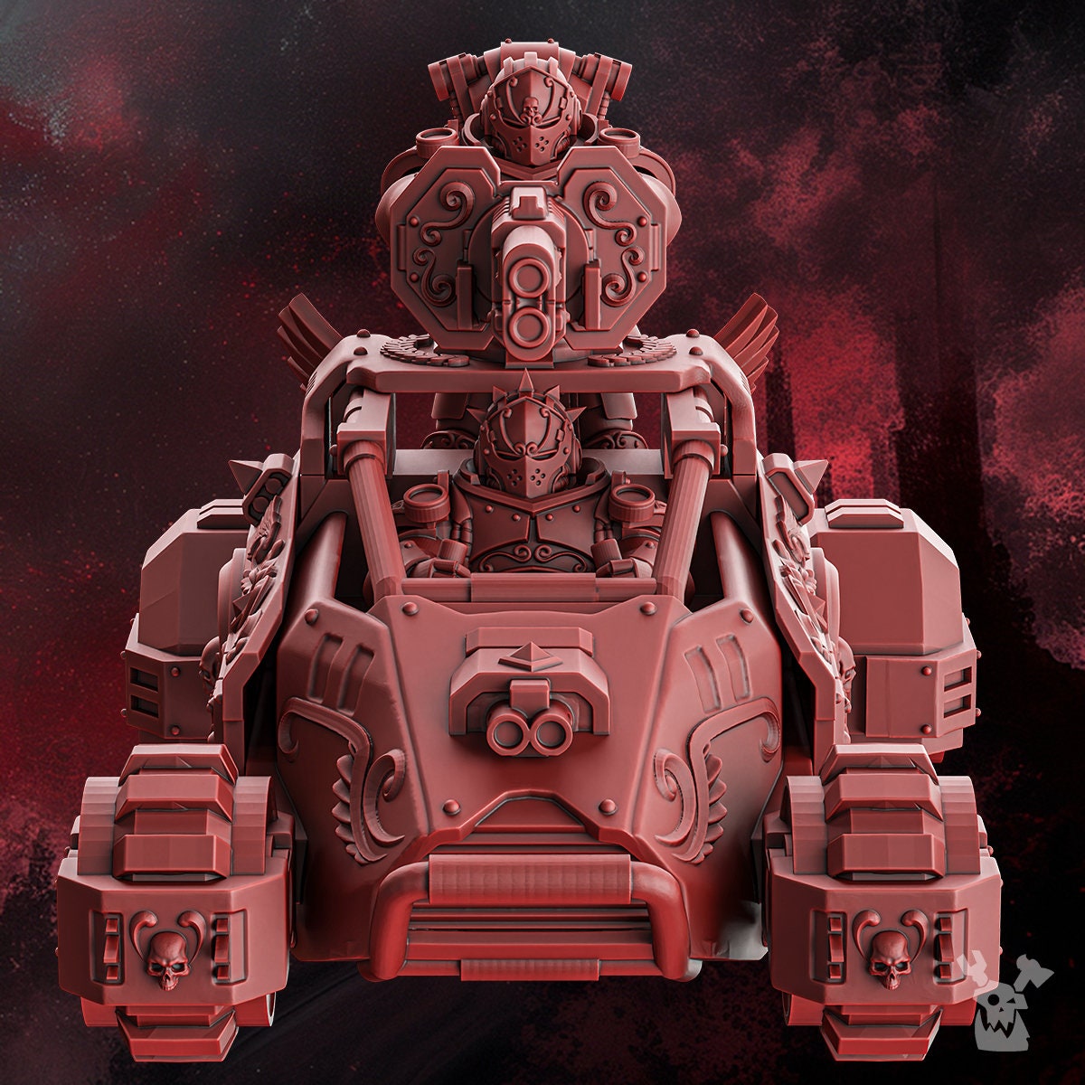 Crimson Wings Buggy Resin Vehicle Miniature alternate view 5