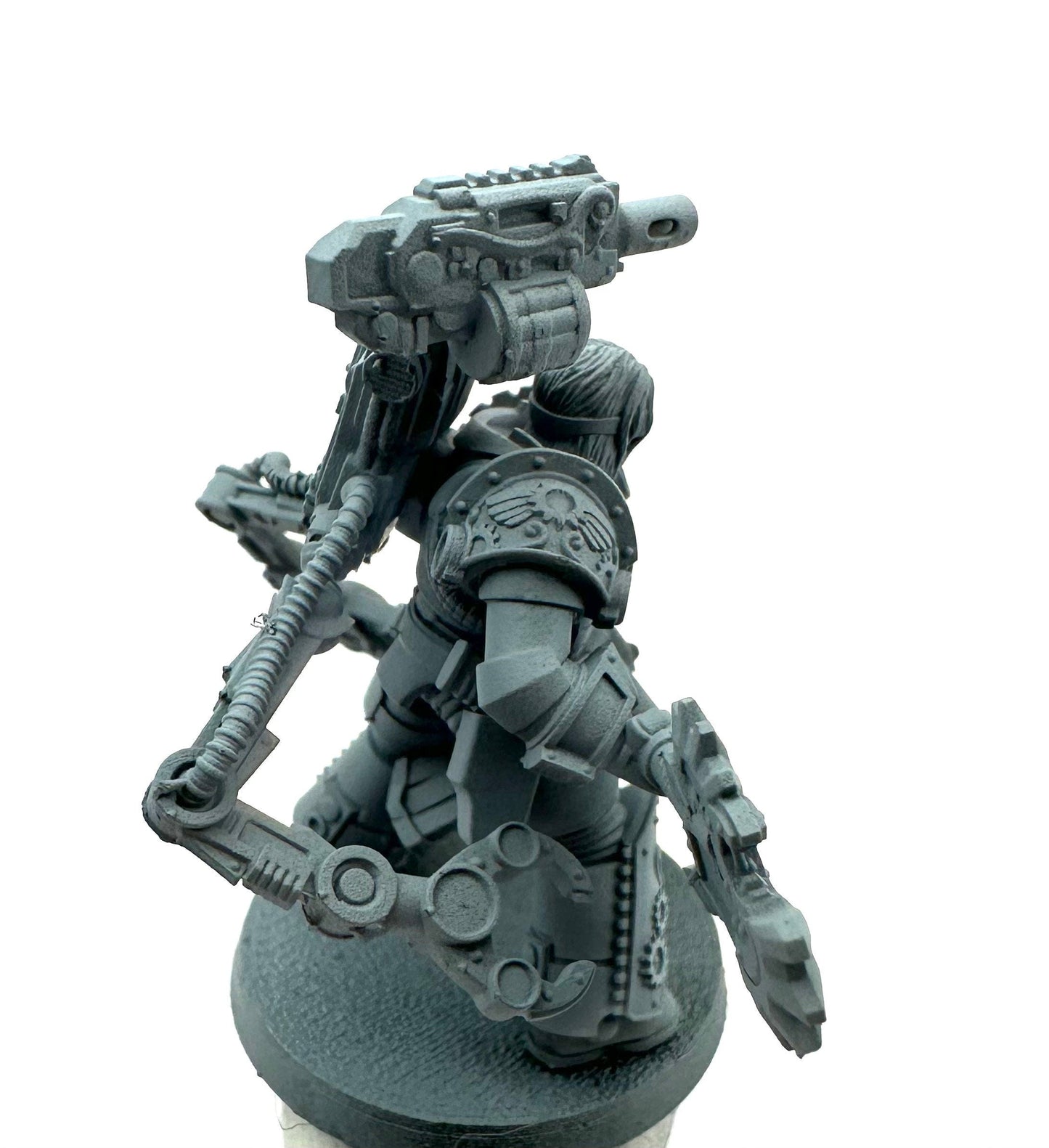 Crimson Wings Tech Adept Resin Miniature Figure alternate view 5