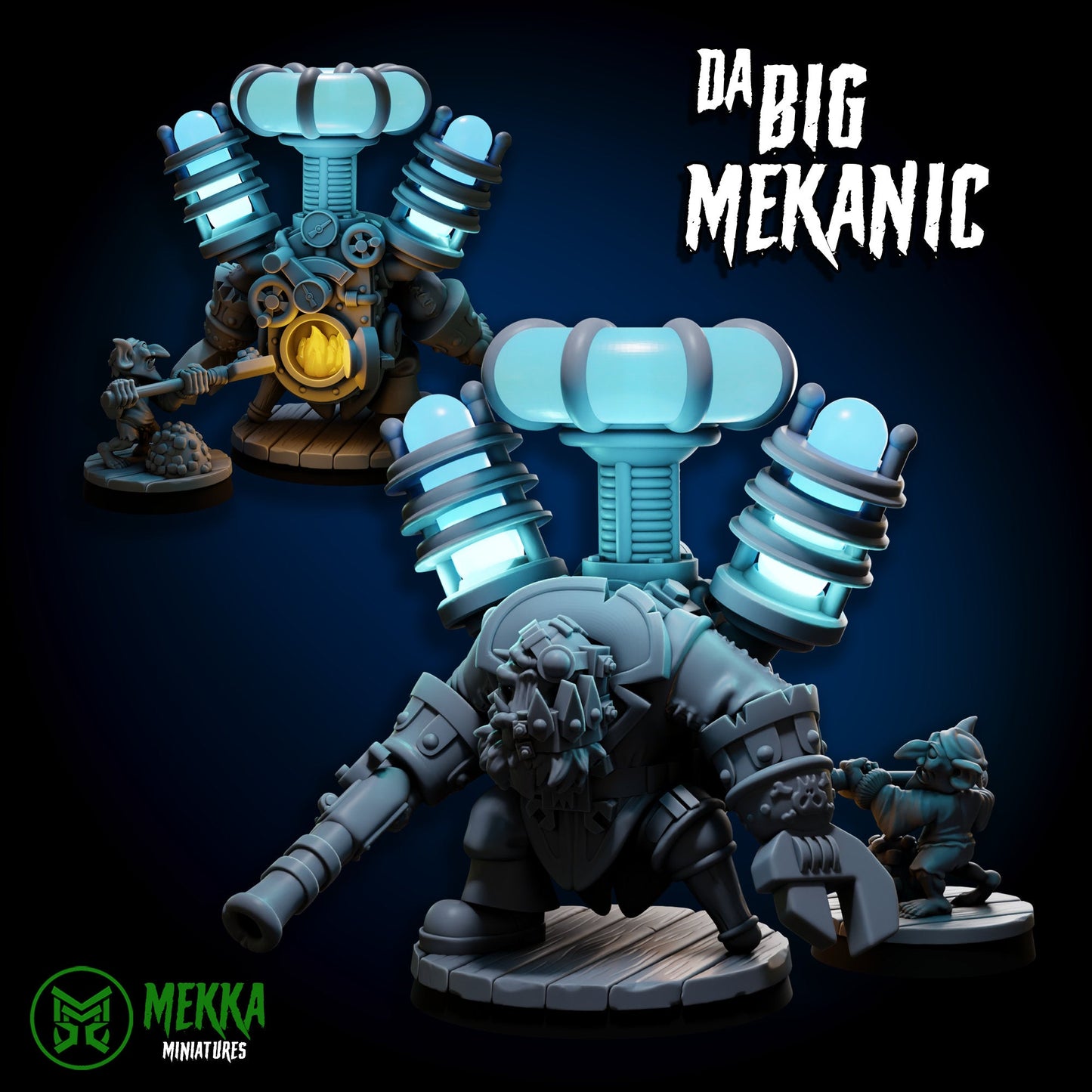 Big Mekanic Resin Miniature Figure product image