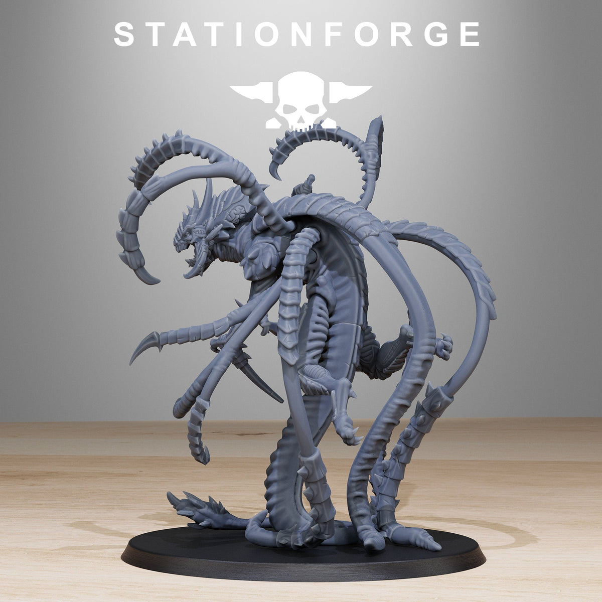 Xenarid Assassin Resin Miniature Figure alternate view 3